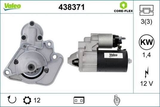VALEO 438371 Starter