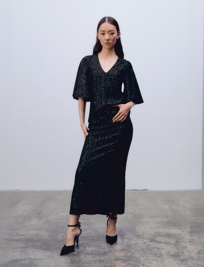 Ida Sjöstedt Ariana Skirt - Black - 36
