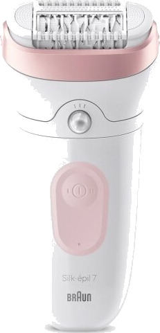 Braun Braun Silk-Épil 7 Epilator 7-000 Hvit Og Rosa