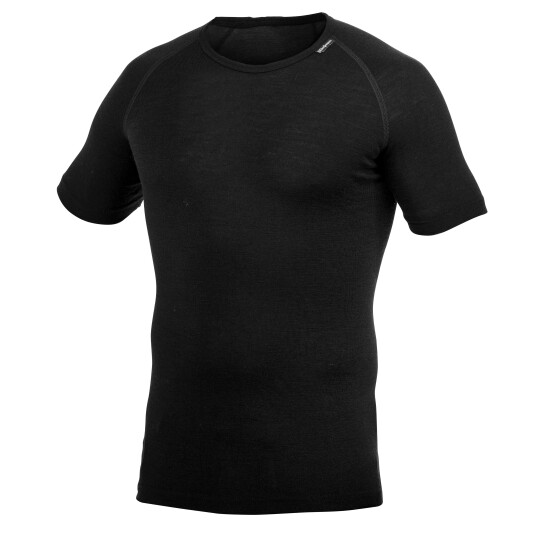 Woolpower Unisex Tee LITE Black XXS, Black Woolpower Unisex Tee LITE Black XXS, Black
