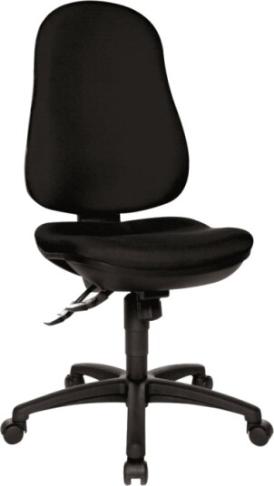 Topstar Support Sy   Stol   Roterende   Polypropylen Syntetiske Fibre   Svart