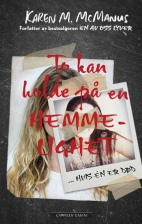 To Kan Holde På En Hemmelighet Av Karen M. Mcmanus