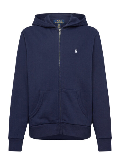 Ralph Lauren Kids French Terry Full Zip Hoodie Navy 138 149