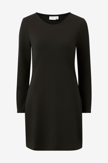 Vila   Kjole viArmerone O neck L/S DresSvart