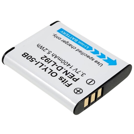 LI-50B batteri til Olympus TG-860/SZ11/SP-800UZ/XZ1 osv LI-50B batteri til Olympus TG-860/SZ11/SP-800UZ/XZ1 osv