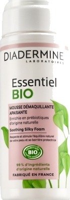 Diadermine Essentiel Bio Soothing Cleansing Foam Enriched With Natural Prebiotics 150Ml