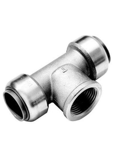 Roth female branch tee push fit 22 mm x 3/4" x 22 mm