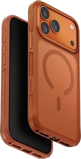 Uniq Magclick Ladeetui for iPhone 17 Pro Max - Oransje