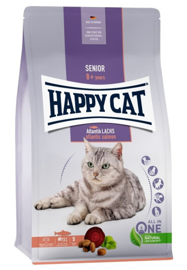 Happy Cat Senior Atlantic Salmon 1.3 kg Happy Cat Senior Atlantic Salmon 1.3 kg