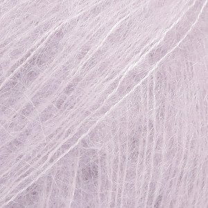 Drops Kid-Silk Garn Unicolor 09 Lys Lavendel