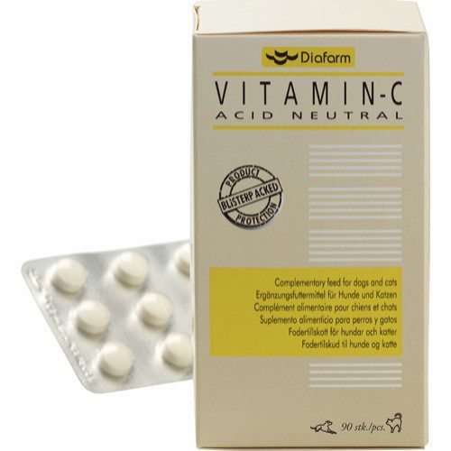 Diafarm C-Vitamin Kosttilskudd til Hund og Katt
