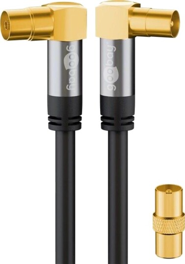Pro TV antenna cable (135 dB) 4x shielded 2 m Pro TV antenna cable (135 dB) 4x shielded 2 m