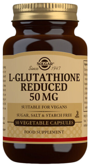 Solgar L-Glutathione Reduced - 30 Kapsler