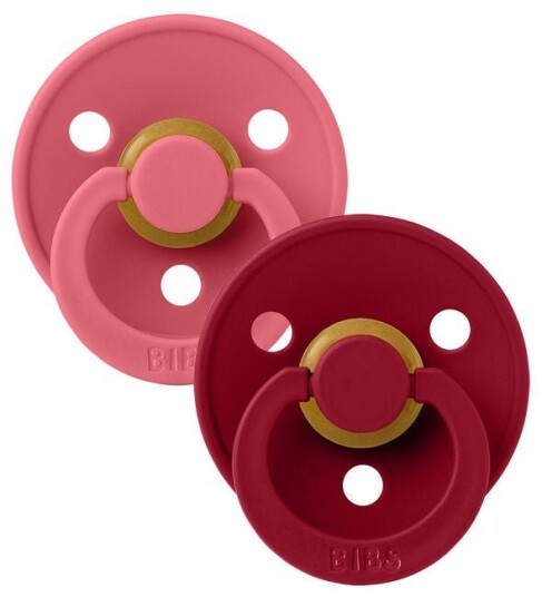 BIBS Colour sut  2 pack Coral Ruby str. 2