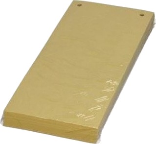 Esselte Skilleark I Papp 1/3 A4 100 Stk Gul Et6948