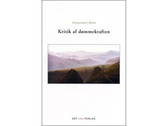 Kritikk Av Dømmekraften | Immanuel Kant | Språk: Dansk