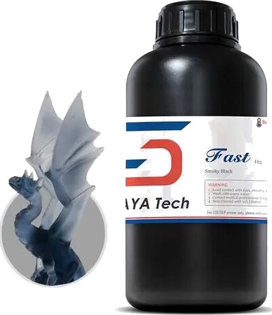Siraya Tech Fast (Ligner På Abs) 1 Kg Smoky Black Siraya Tech Fast (Ligner På Abs) 1 Kg Smoky Black