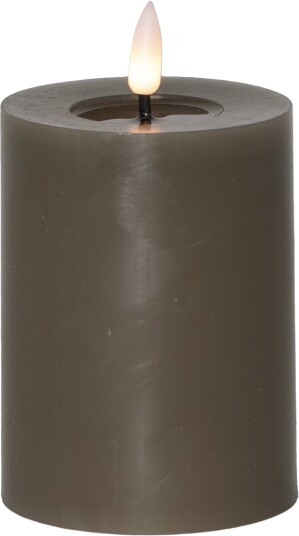 LED BLOKKSTYRE FLAMME FLOW MULDVARP / 12,5 CM / TIMER