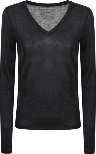Majestic Filatures Dame Topper Svart L, Majestic Filatures Dame Topper Svart L,