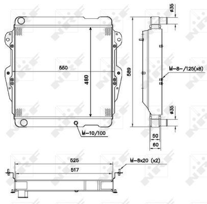 Radiator NRF 52111