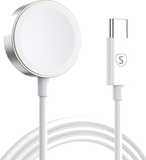 SiGN Magnetisk Trådløs Lader MagSafe USB-C for Apple Watch, 2.5W, 1.2m Hvit SiGN Magnetisk Trådløs Lader MagSafe USB-C for Apple Watch, 2.5W, 1.2m Hvit