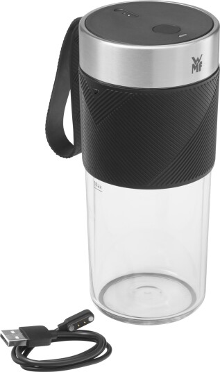 WMF KITCHENminis 0,3L Trådløs Blender for Smoothies - Sort/Rustfritt Stål WMF KITCHENminis 0,3L Trådløs Blender for Smoothies - Sort/Rustfritt Stål