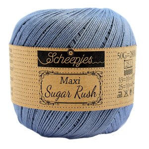 Scheepjes Maxi Sugar Rush Garn Unicolor 247 Sialia