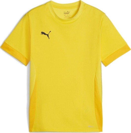 PUMA Trenings T skjorte Teamgoal Gul/PUMA Svart Barn størrelse 140 cm
