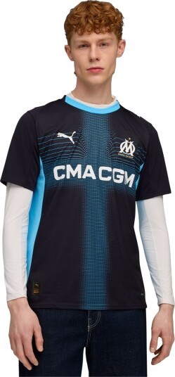 Olympique de Marseille 25/26 Bortetrøye Svart M