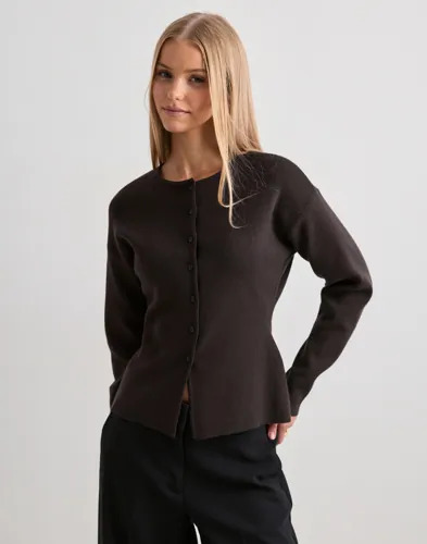 Only Brun Onllucy Ls O Neck Cardigan Ex Knt