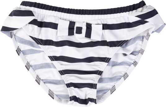 Petit Crabe Zoe Bikinitruse Blå/Hvit 134-140 Petit Crabe Zoe Bikinitruse Blå/Hvit 134-140
