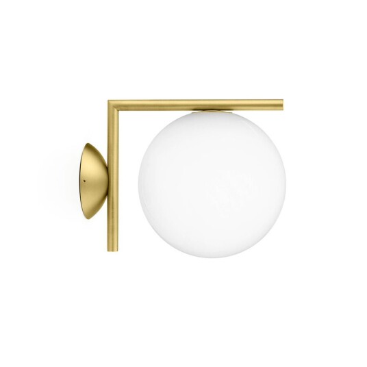 Flos Flos IC w1 utendørs vegglampe - messing