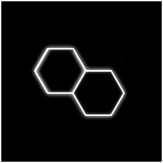Dr Dirt Garasjebelysning Hexagon Garage Sky Gen2 2 Grid System 95 x 165 cm
