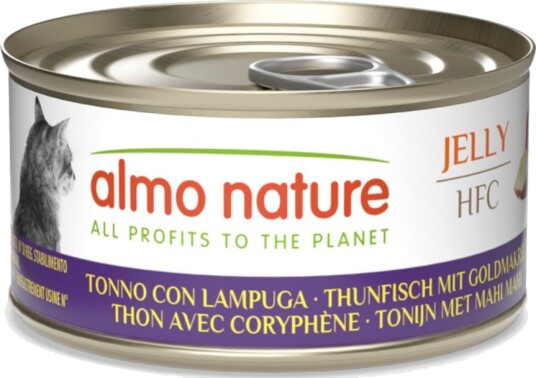 Almo Nature Hfc Våtfôr Jelly Tunfisk Med Dorado 24 X 70 G