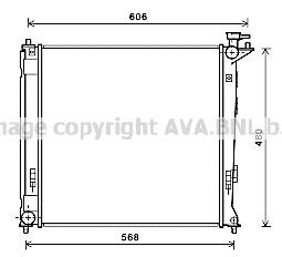 Radiator AVA Clever Choice HY2284 Radiator AVA Clever Choice HY2284