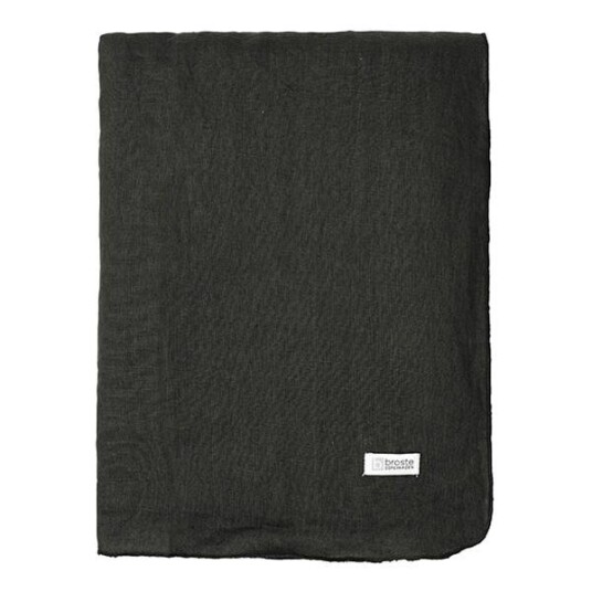 Broste Copenhagen  Gracie duk 160x300 cm peat