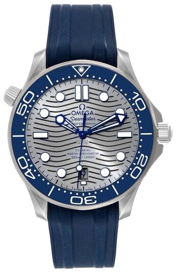 Omega Herreklokke 210.32.42.20.06.001 Seamaster Diver 300m Grå/Gummi