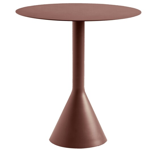 HAY Palissade Cone Table 70 cm Palissade Cone Table Ø70 cm Iron Red HAY Palissade Cone Table 70 cm Palissade Cone Table Ø70 cm Iron Red