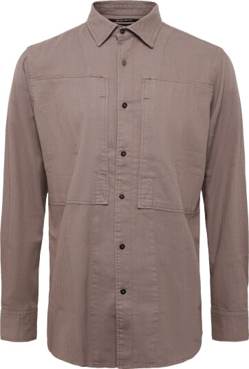 G Star Panelled Pkt Regular Shirt L\S FOSSIL GD L