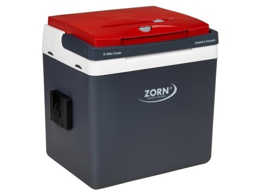 Zorn 26L Elektrisk Køleboks 12/230V + Akku 18V Tilslut Zorn 26L Elektrisk Køleboks 12/230V + Akku 18V Tilslut