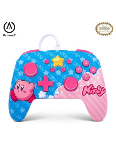 PowerA Enhanced Wired Controller for Nintendo Switch - Kirby