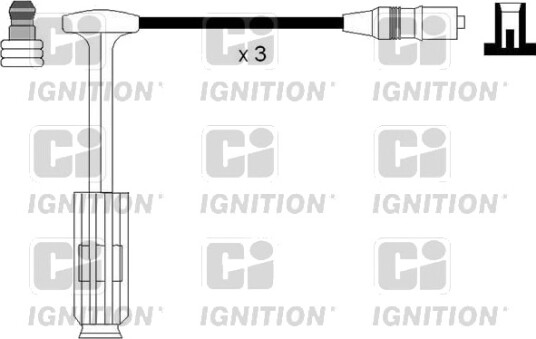 Tennplugg kabelsett QUINTON HAZELL XC1181