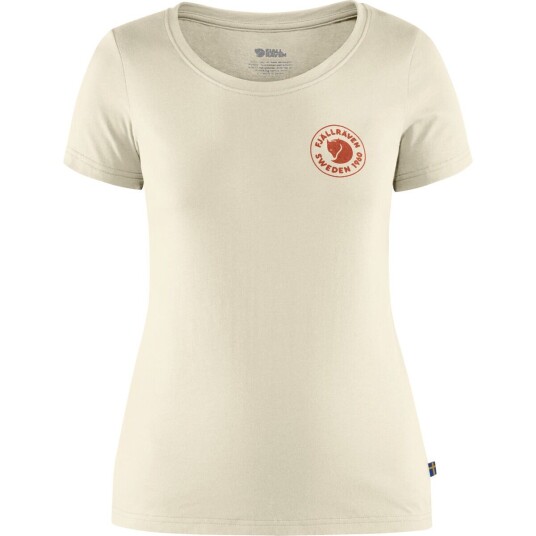 Fjellreven 1960 Logo T-shirt Ls W Chalk White XS