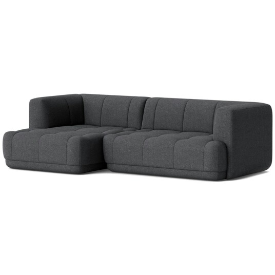 Hay Quilton 3 Seter Sofa Konfigurasjon 19 Venstre Divina Melange 180