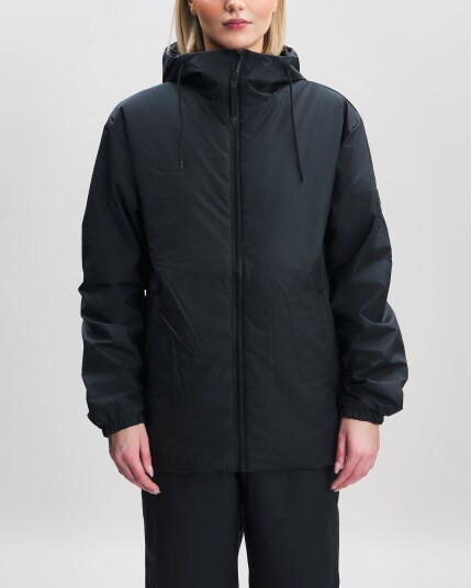 Rains Unisex Lohja Insulated Jacket W3T1 Black L, Black Rains Unisex Lohja Insulated Jacket W3T1 Black L, Black