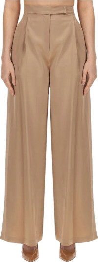 Max Mara Dame Bukser Beige XS, Max Mara Dame Bukser Beige XS,