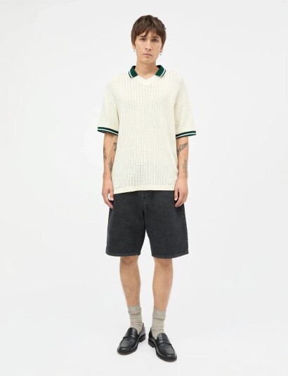 Mads Nørgaard Arizona Black Denim Coen Shorts   Black   29