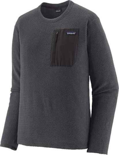 Patagonia Men"s R1 Air Crew Smolder Blue S