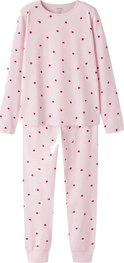 Name It Nkfnightset Peyote Hearts Noos Pink 98 104