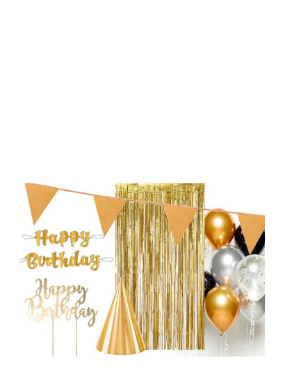 IPK Happy Birthday Bundle Gold Gold 
